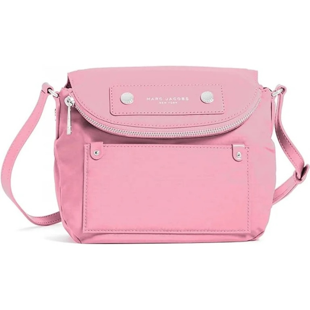 MARC JACOBS PREPPY NATASHA CROSSBODY BAG - BUBBLEGUM